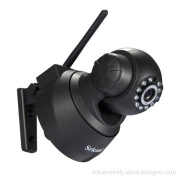 Sricam SP012 OEM/ODM Indoor Night Vision Two Way Audio SD Card Storage P2P IP Camera